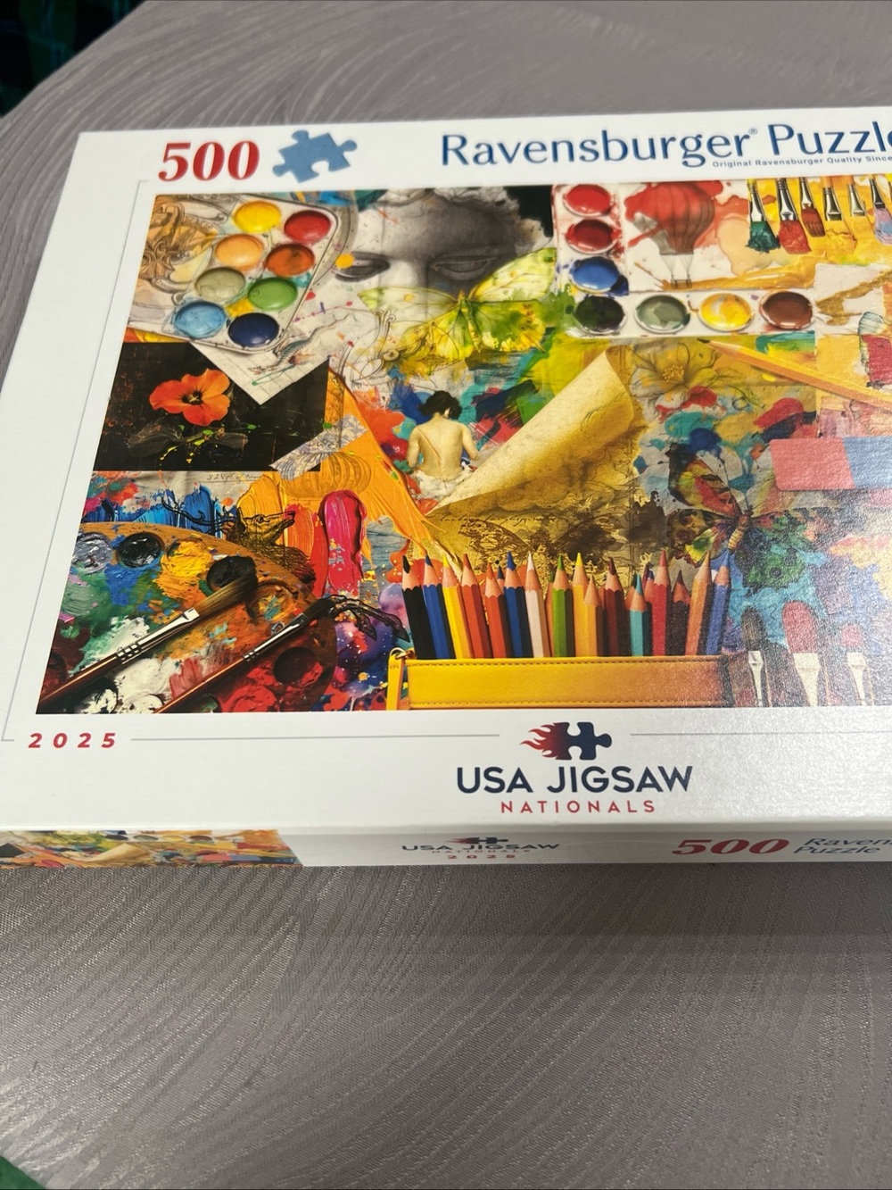 Art Studio 500 Piece Jigsaw Puzzle Ravensburger New USA Jigsaw Nationals